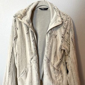 The North Face faux fur jacket